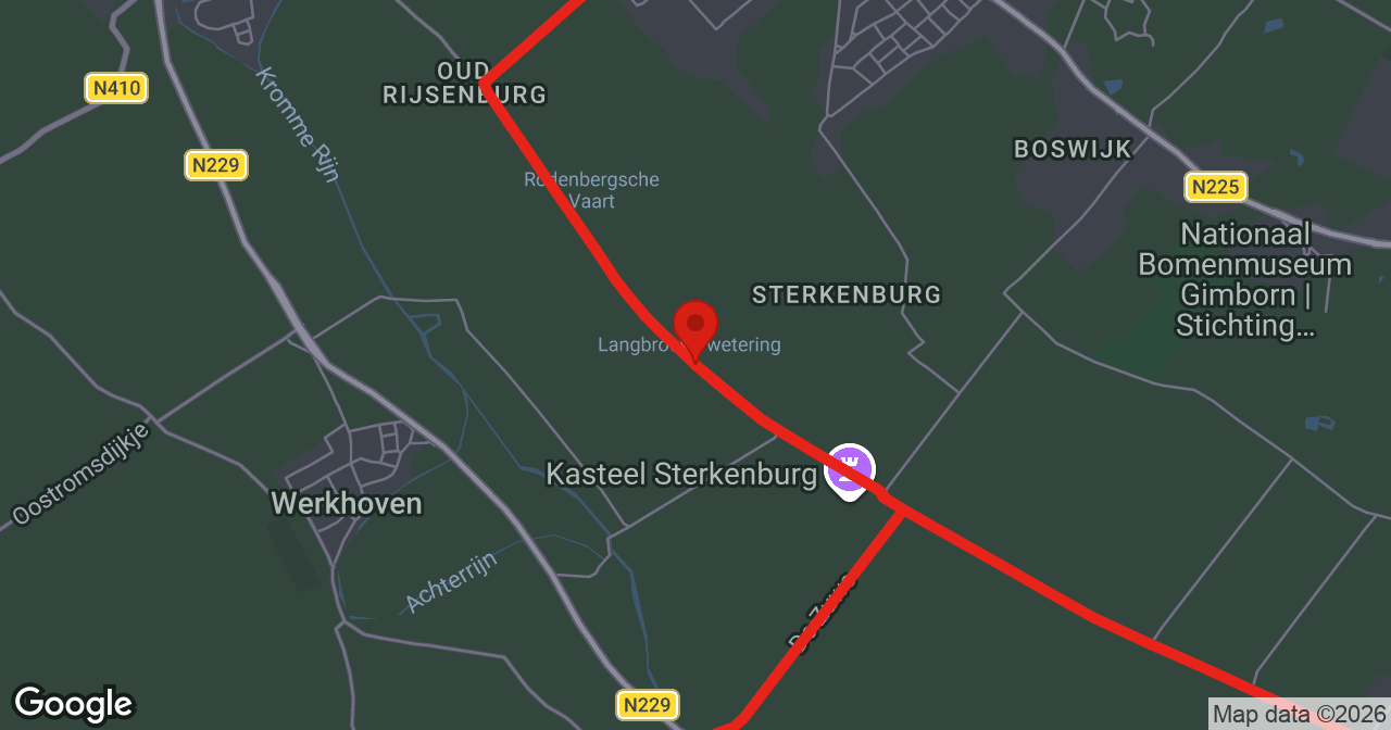 Kaart van de meldlocatie