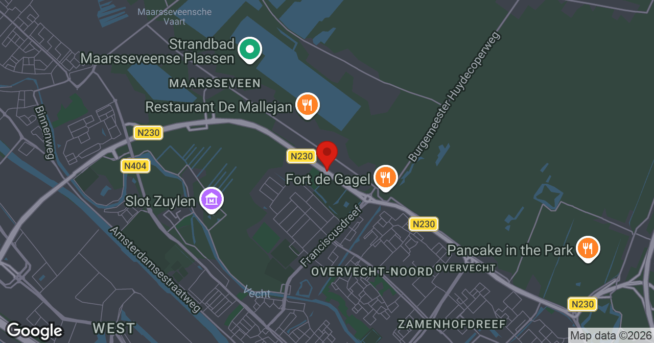 Kaart van de meldlocatie