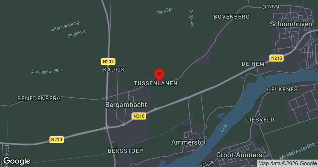 Kaart van de meldlocatie