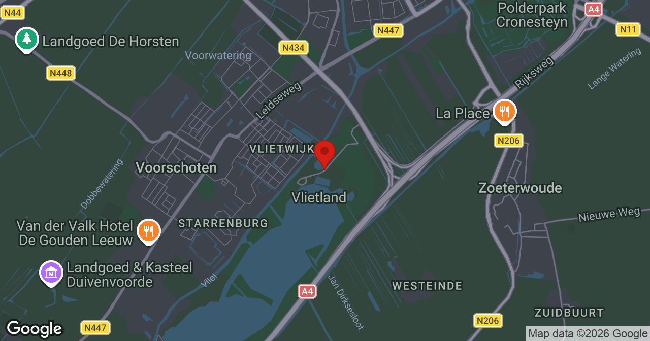 Kaart van de meldlocatie
