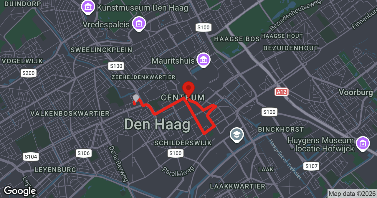 Kaart van de meldlocatie