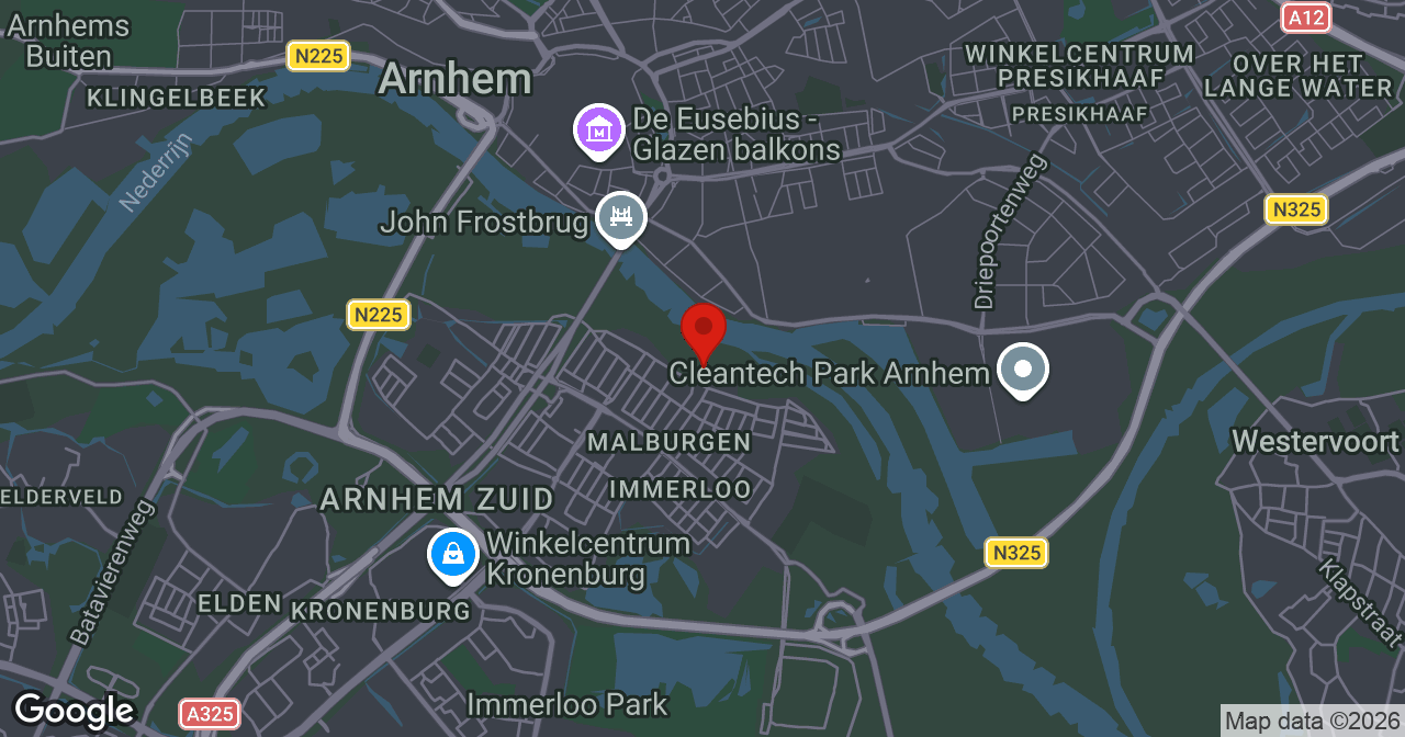 Kaart van de meldlocatie
