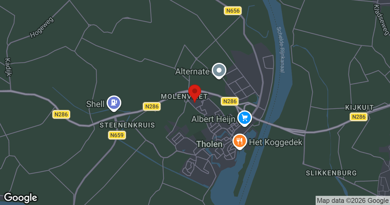 Kaart van de meldlocatie