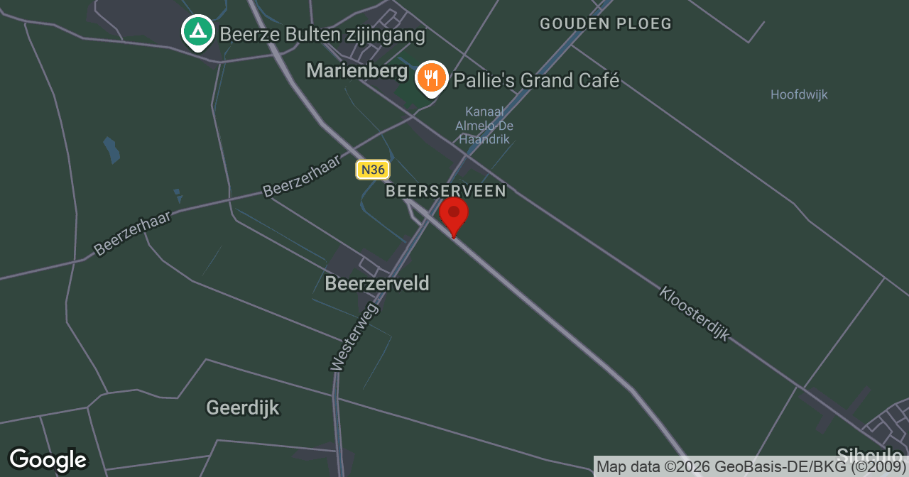 Kaart van de meldlocatie