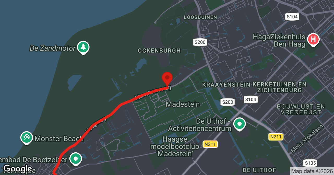 Kaart van de meldlocatie