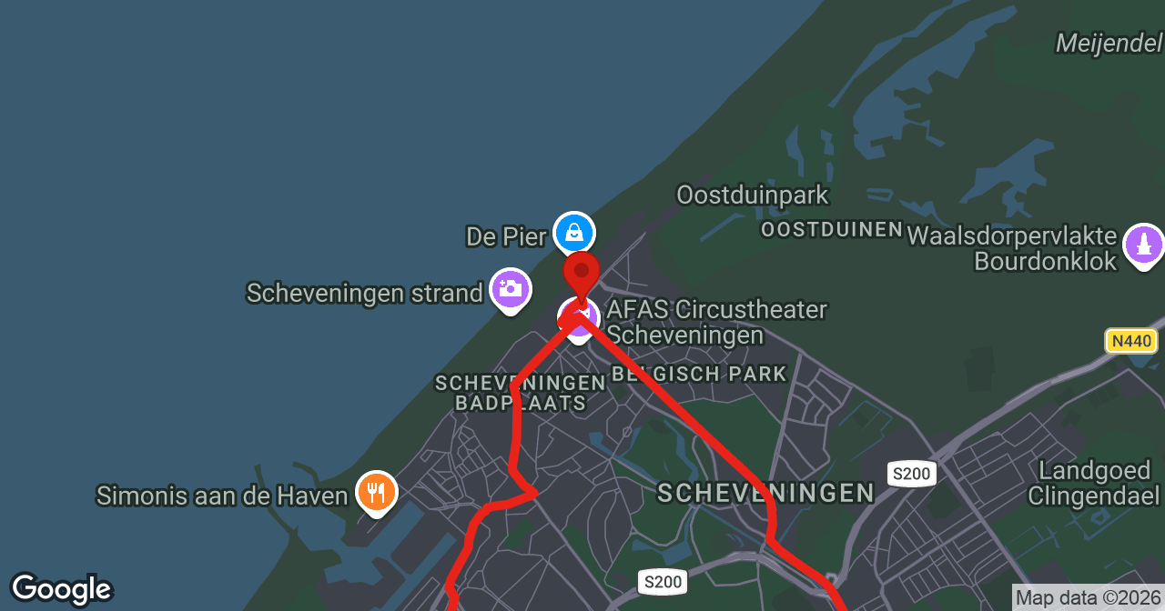 Kaart van de meldlocatie