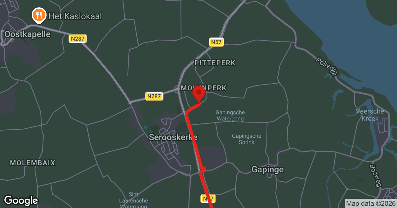 Kaart van de meldlocatie