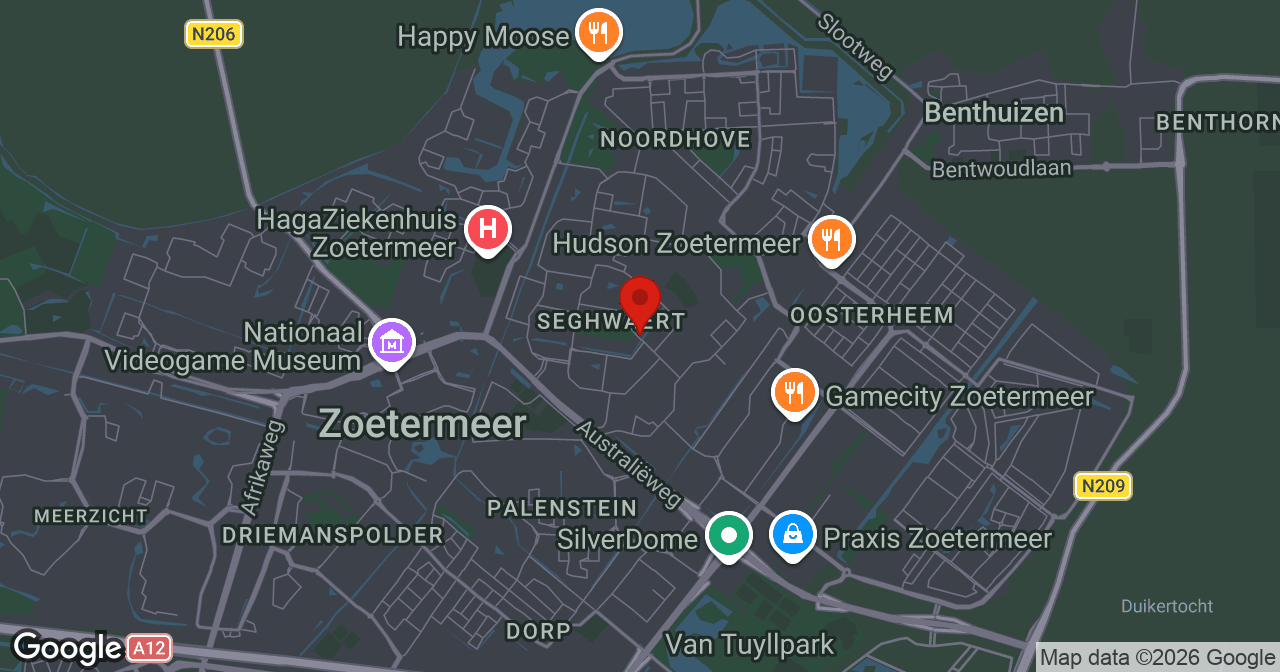 Kaart van de meldlocatie