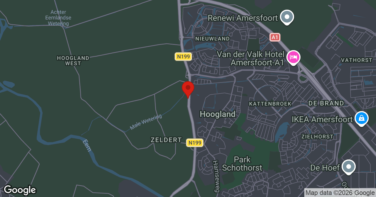 Kaart van de meldlocatie