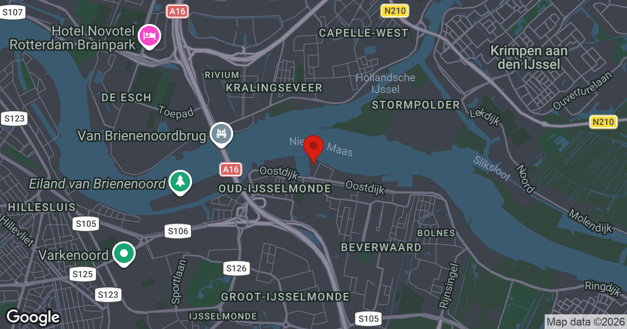 Kaart van de meldlocatie