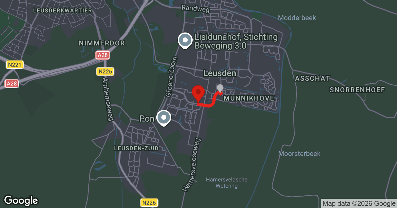 Kaart van de meldlocatie