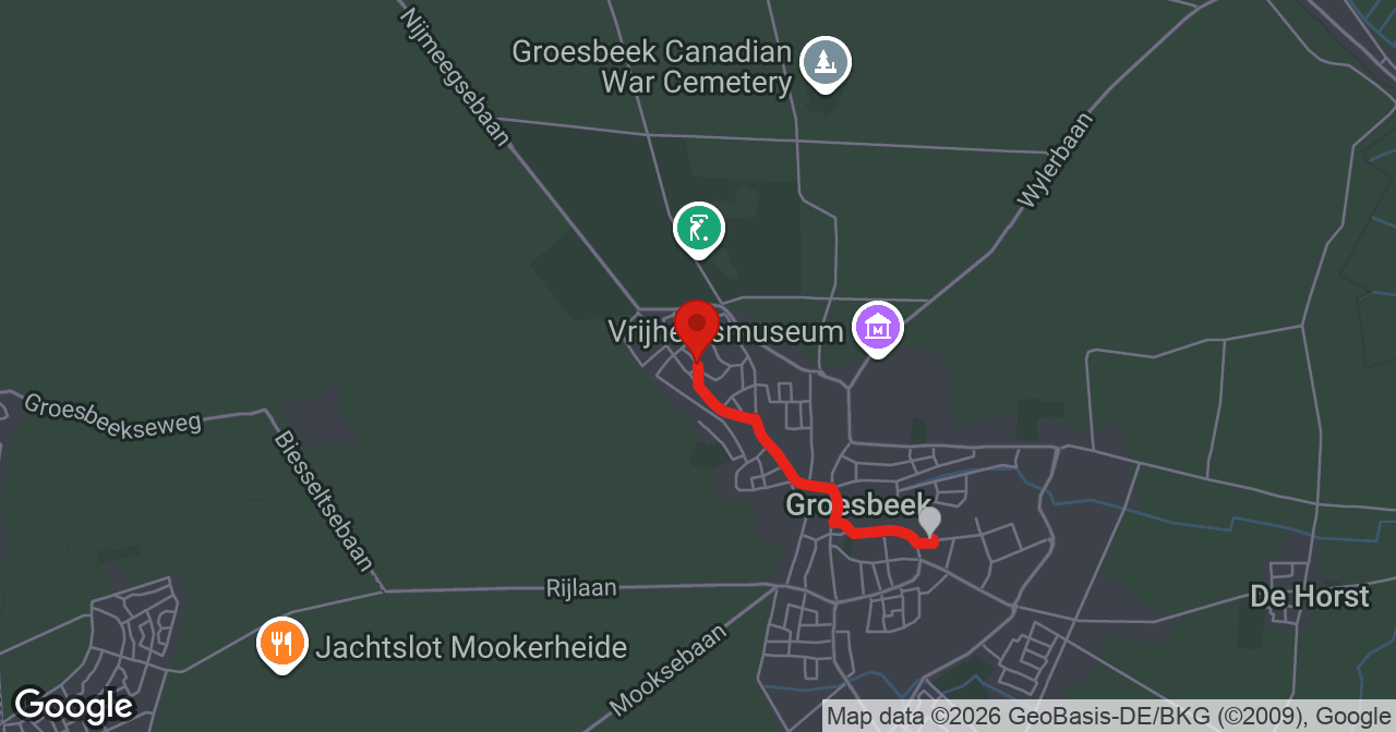 Kaart van de meldlocatie