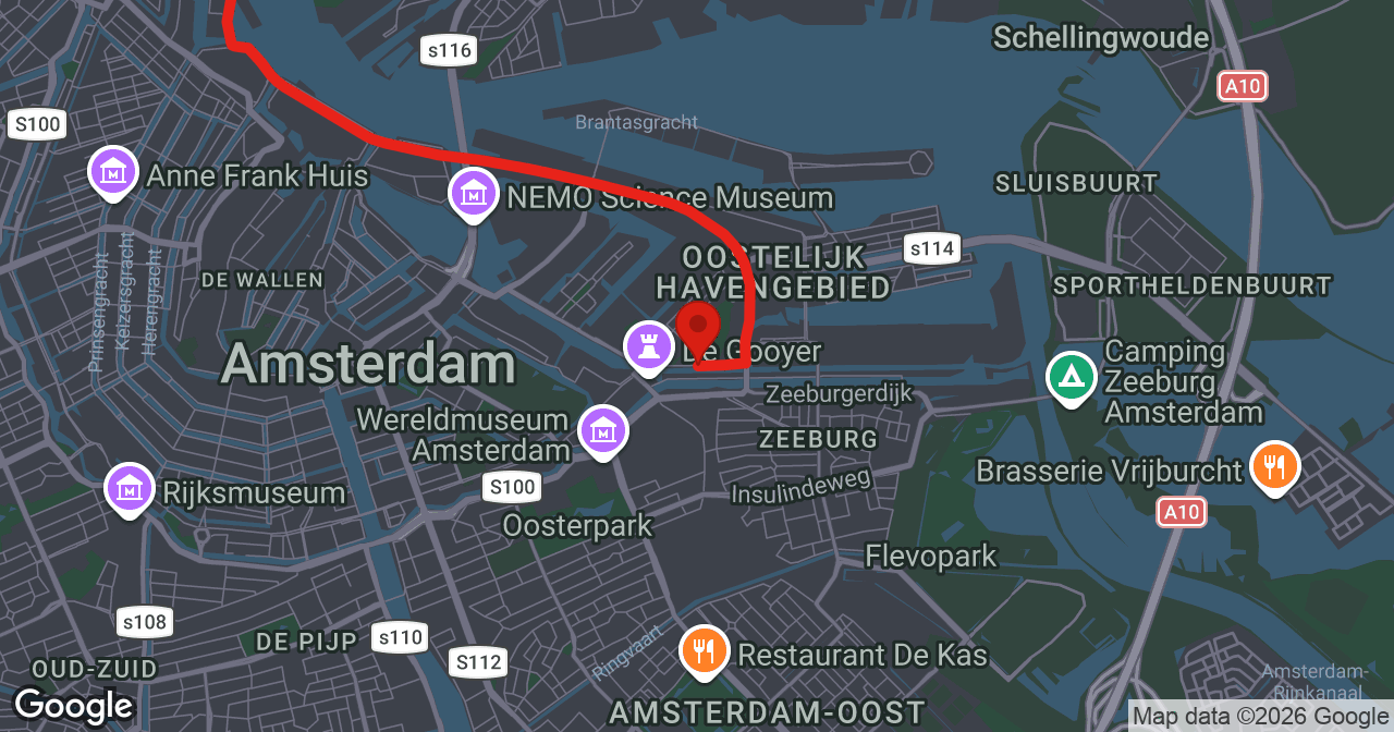 Kaart van de meldlocatie