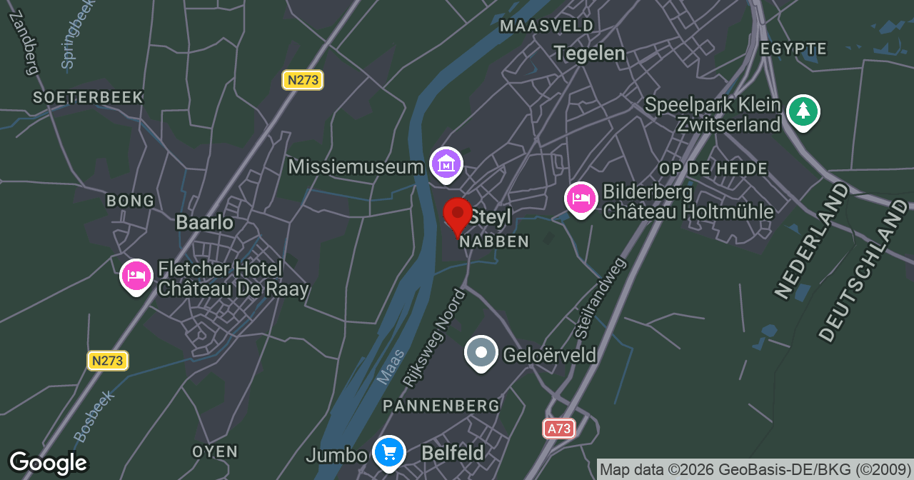 Kaart van de meldlocatie