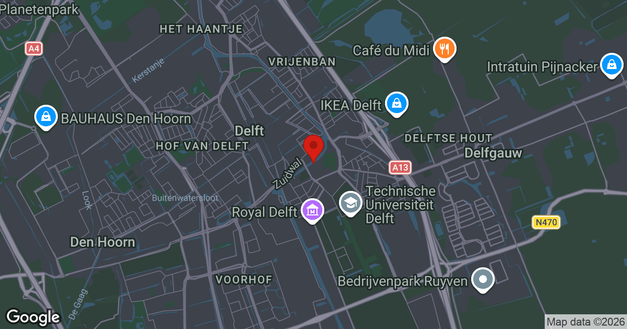 Kaart van de meldlocatie