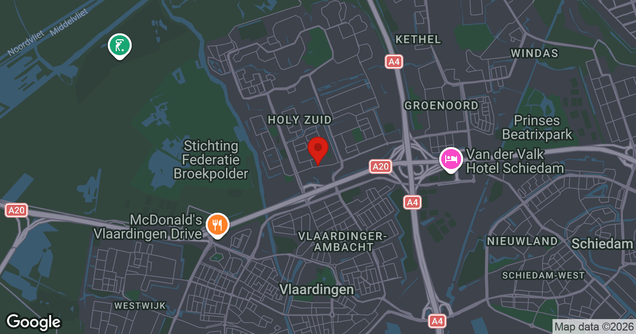 Kaart van de meldlocatie