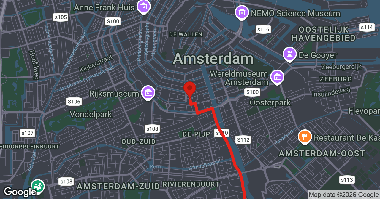 Kaart van de meldlocatie
