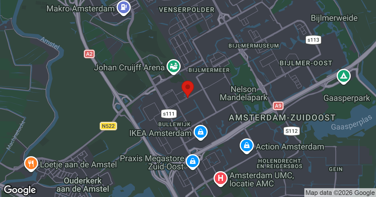 Kaart van de meldlocatie