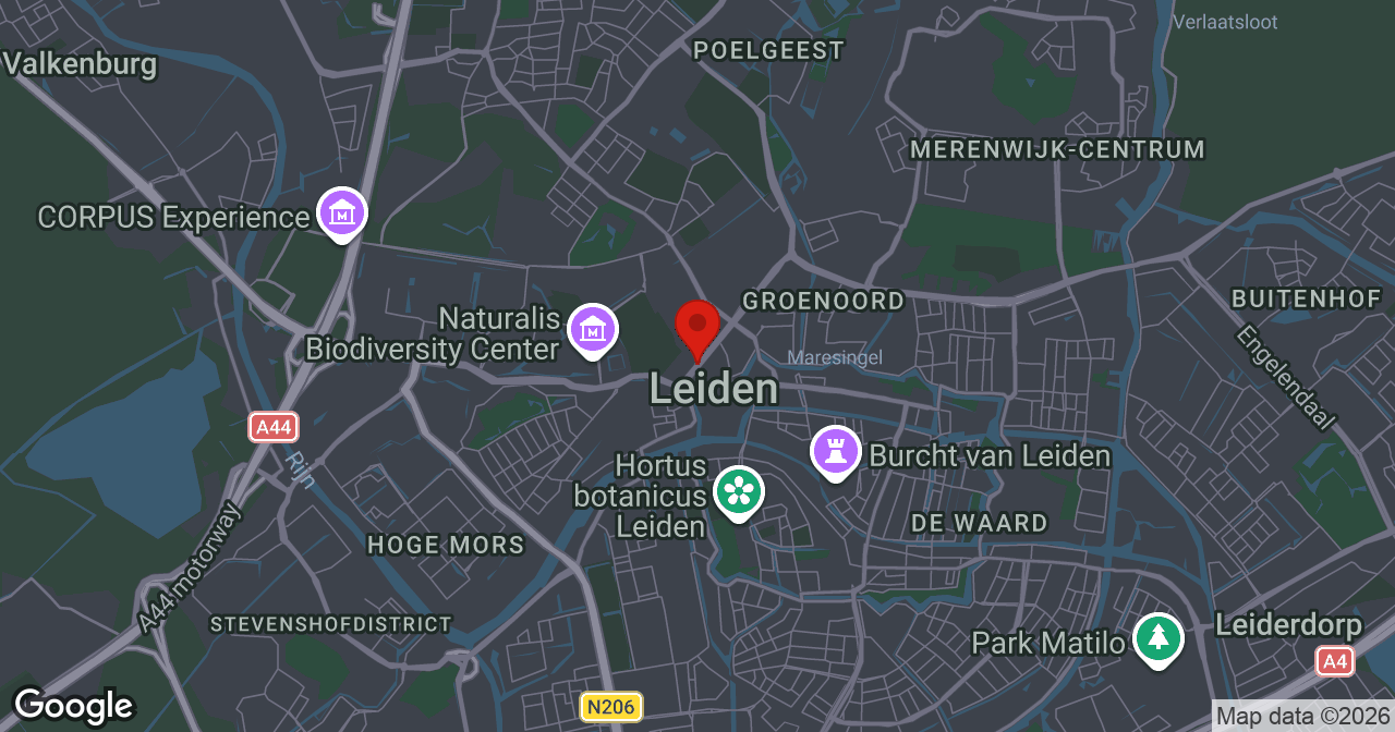Kaart van de meldlocatie