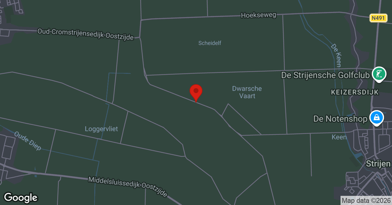 Kaart van de meldlocatie