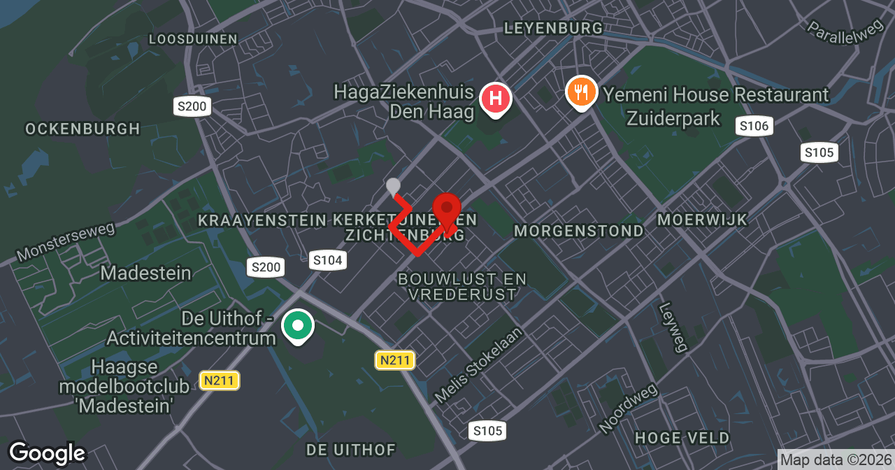 Kaart van de meldlocatie