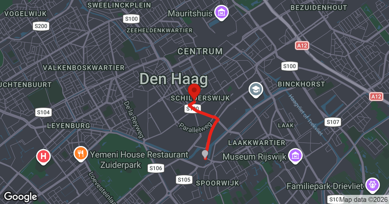 Kaart van de meldlocatie