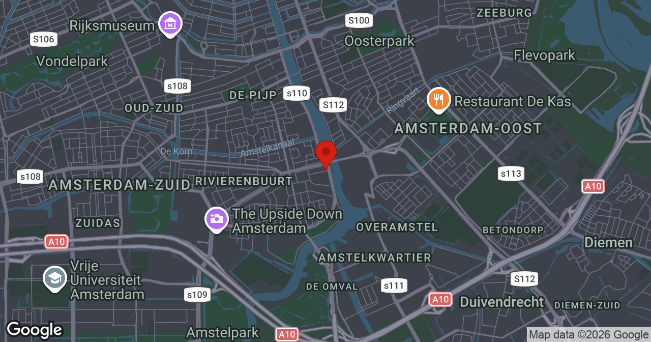 Kaart van de meldlocatie