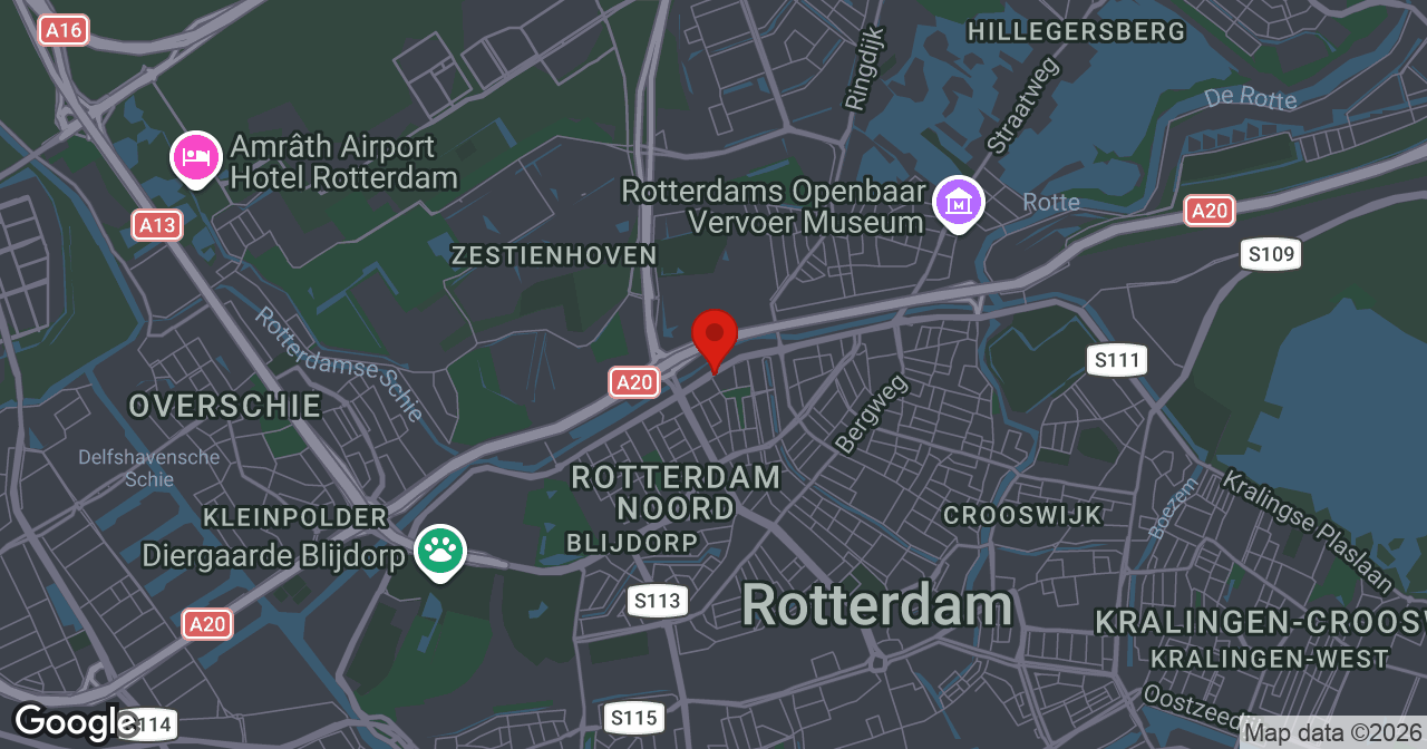 Kaart van de meldlocatie
