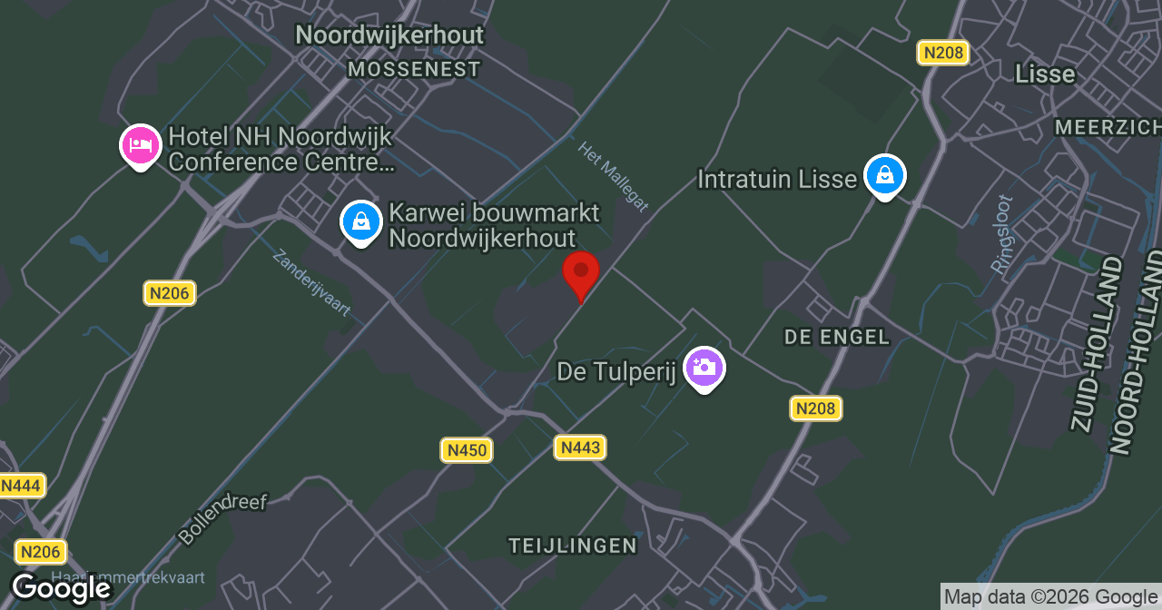 Kaart van de meldlocatie