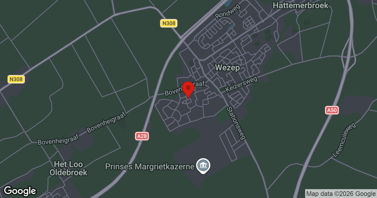 Kaart van de meldlocatie
