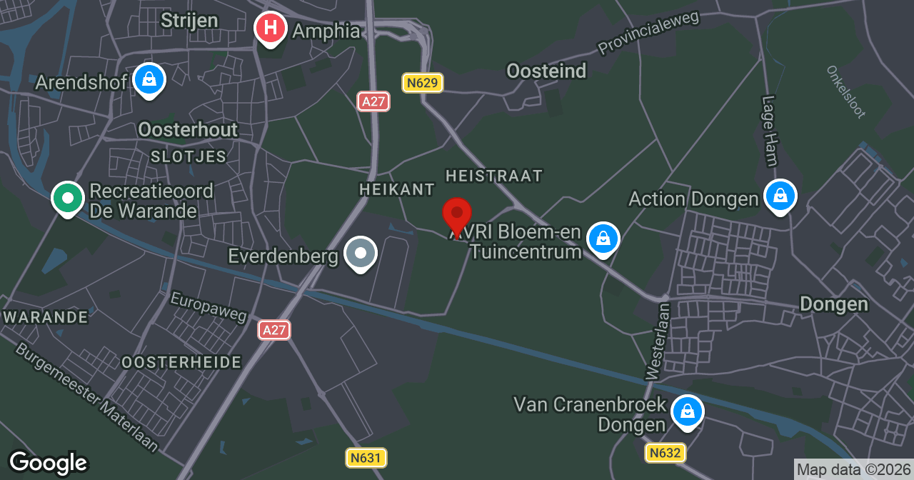 Kaart van de meldlocatie