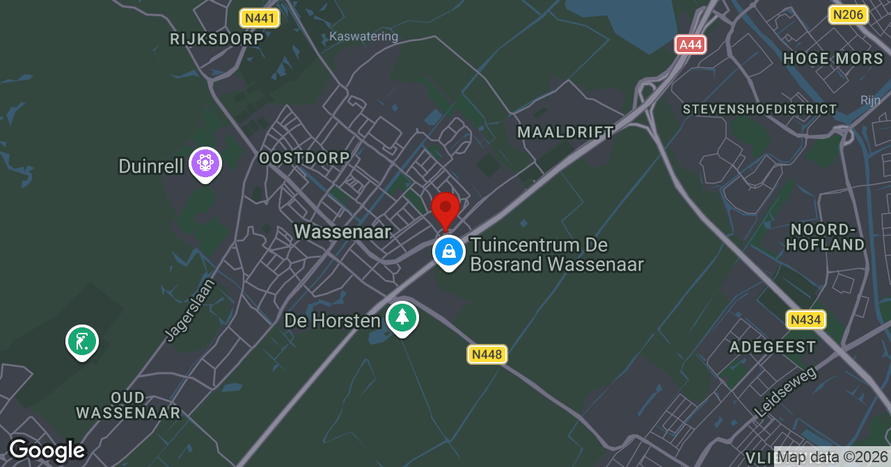 Kaart van de meldlocatie