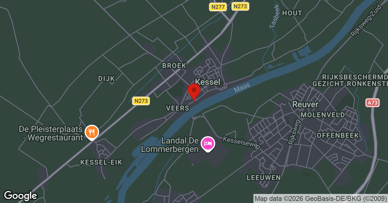 Kaart van de meldlocatie