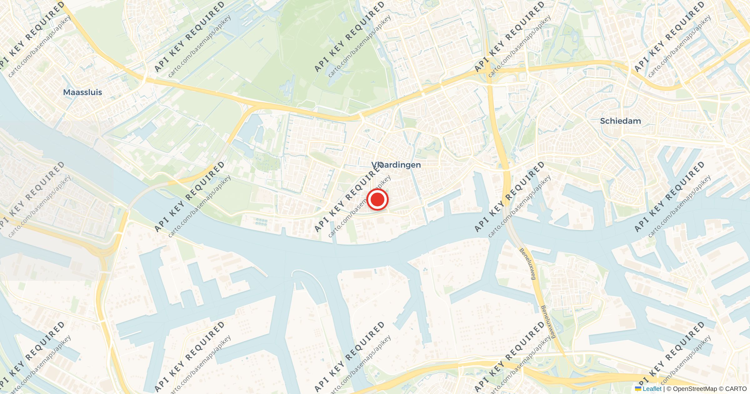 Kaart van de meldlocatie