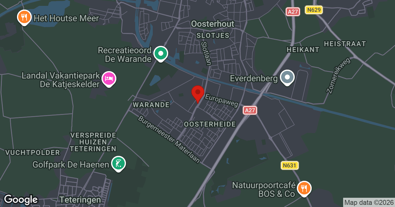 Kaart van de meldlocatie