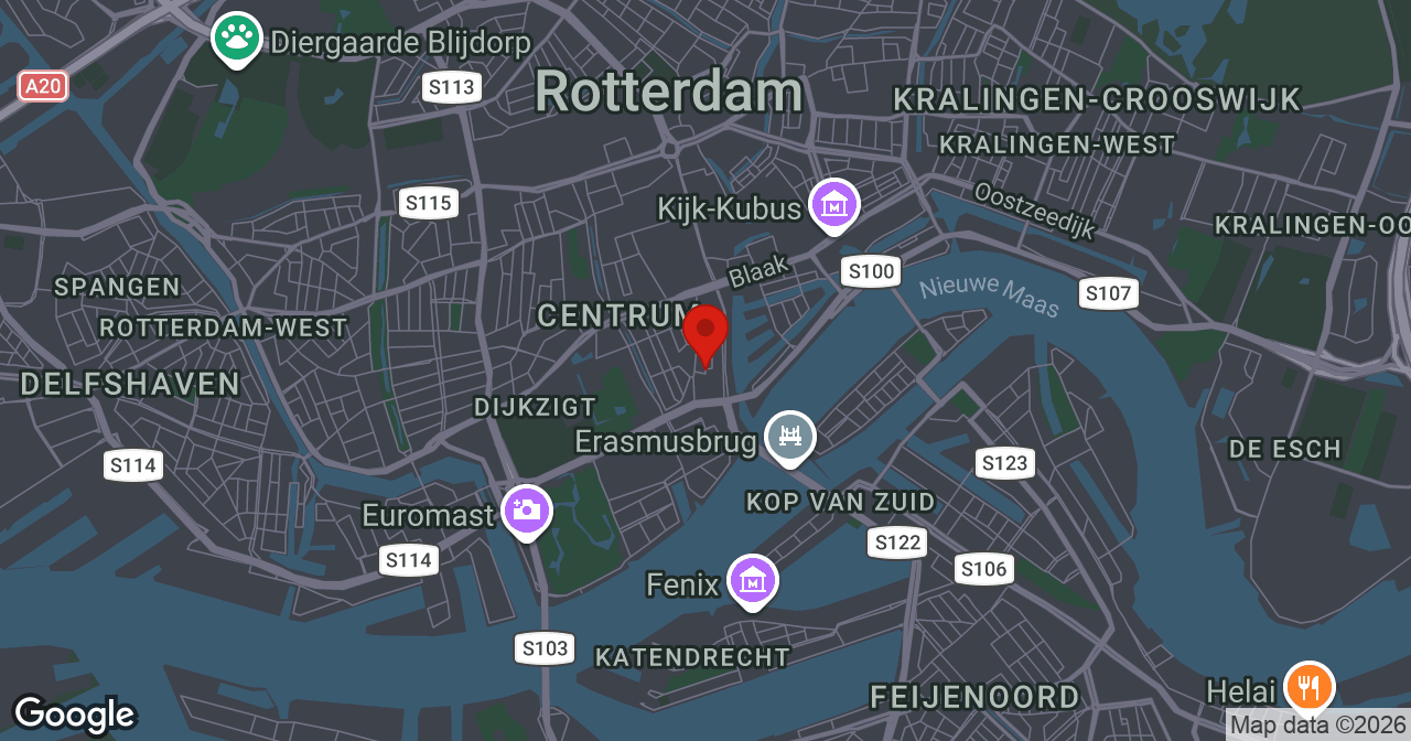 Kaart van de meldlocatie
