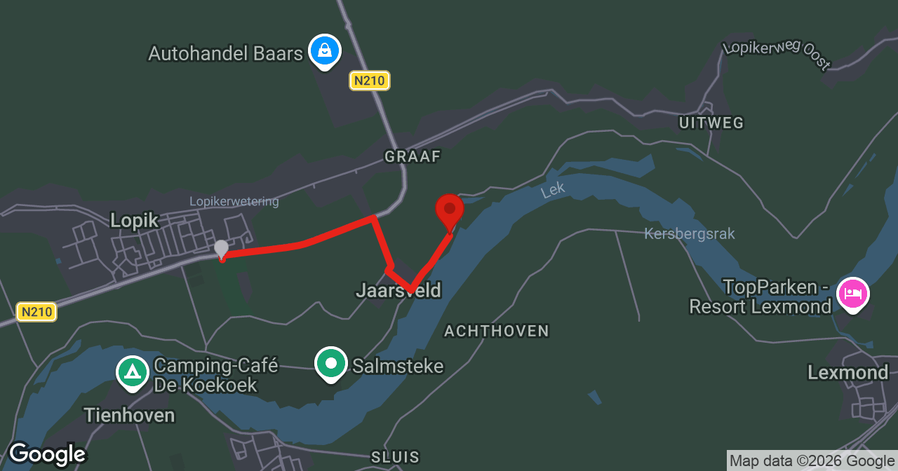 Kaart van de meldlocatie