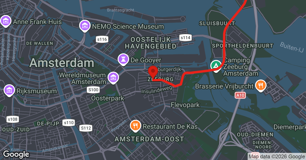 Kaart van de meldlocatie