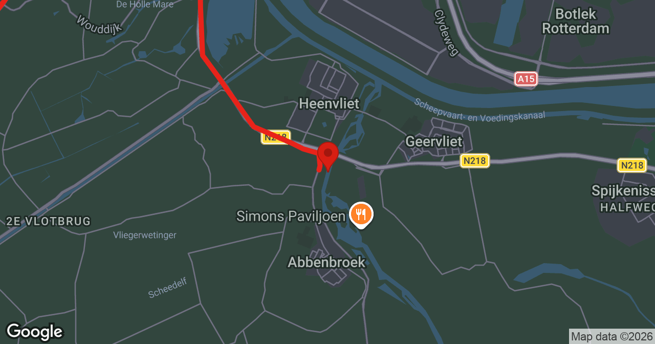 Kaart van de meldlocatie
