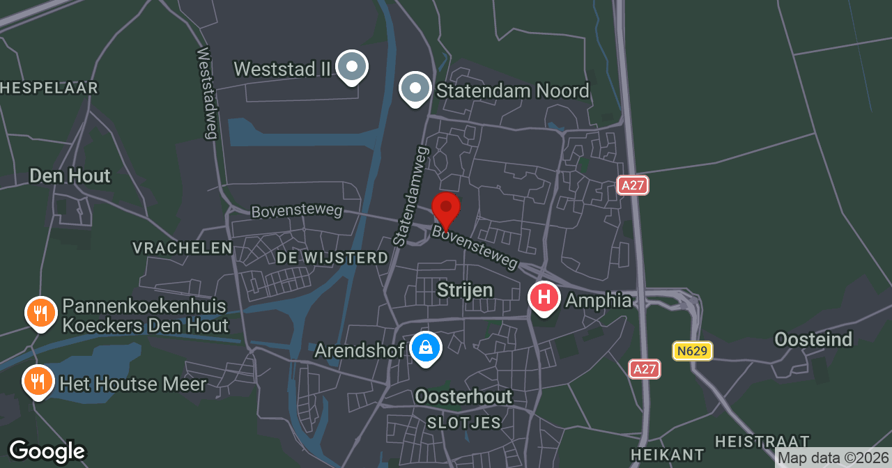 Kaart van de meldlocatie