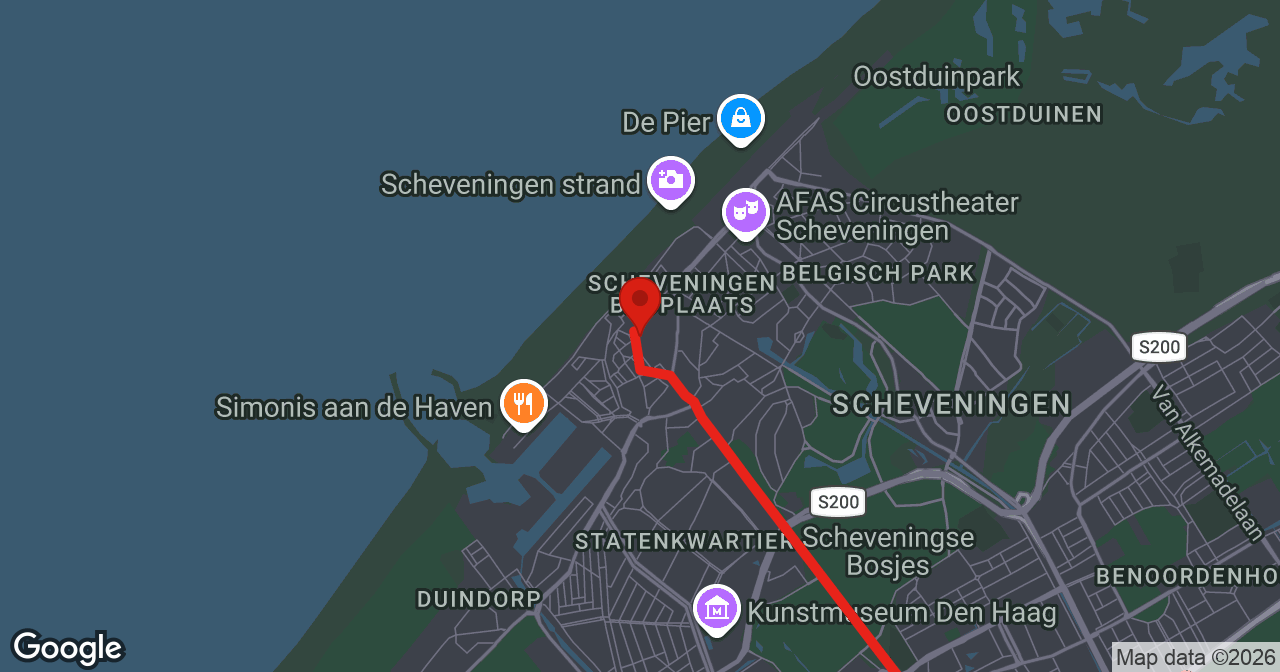 Kaart van de meldlocatie