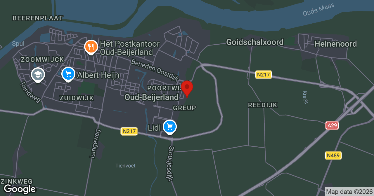 Kaart van de meldlocatie