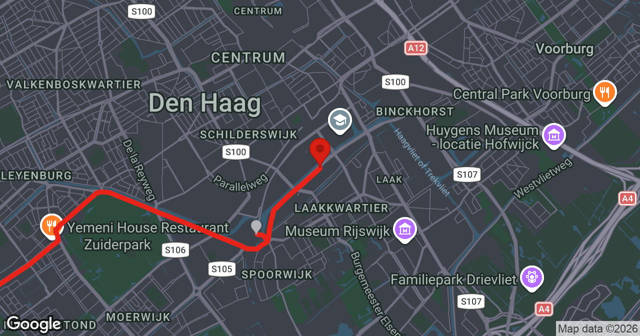 Kaart van de meldlocatie