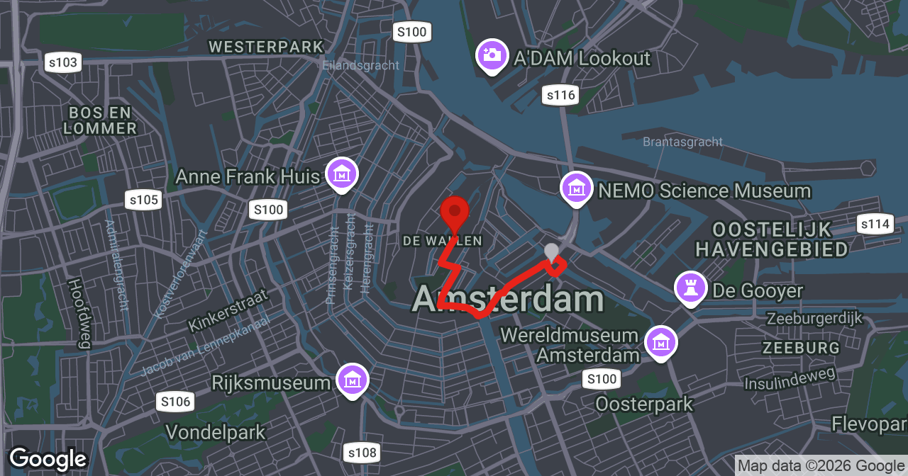 Kaart van de meldlocatie