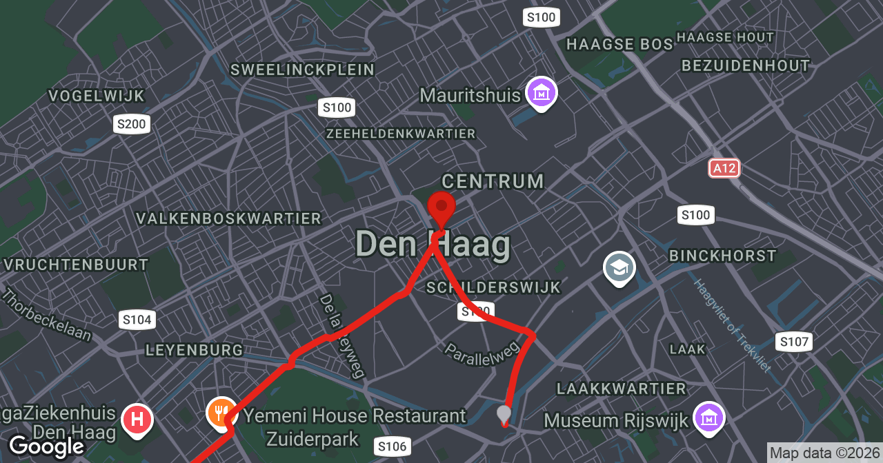 Kaart van de meldlocatie