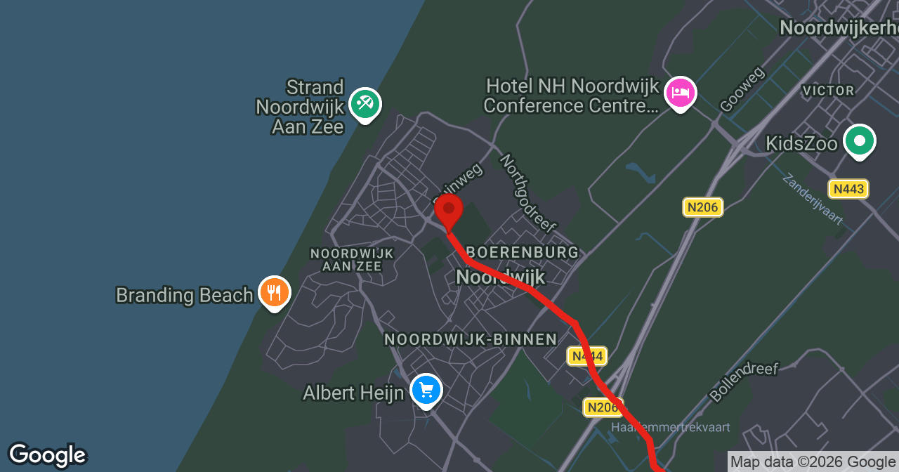 Kaart van de meldlocatie
