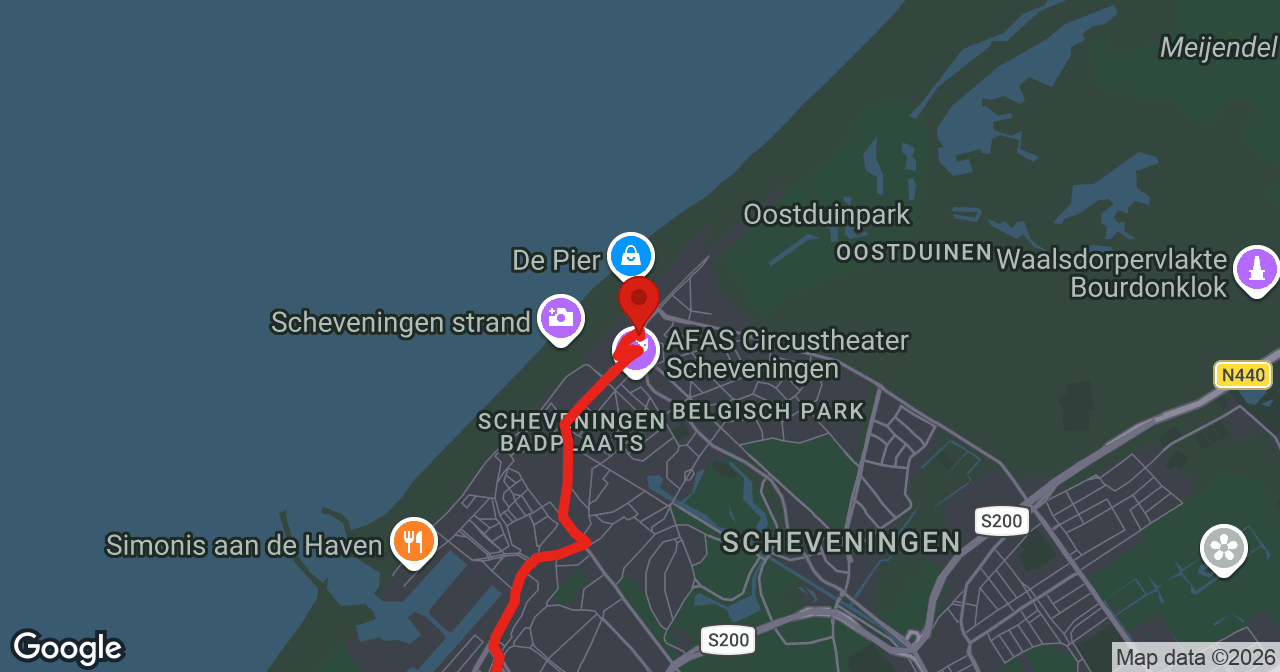 Kaart van de meldlocatie