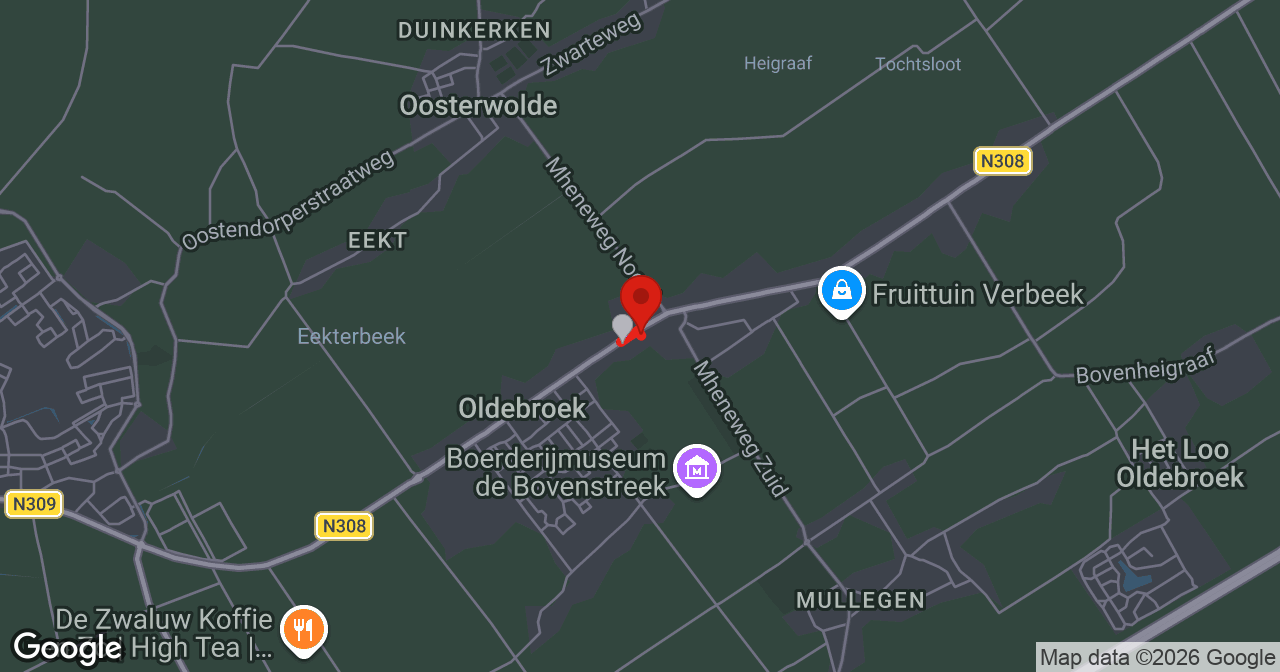 Kaart van de meldlocatie