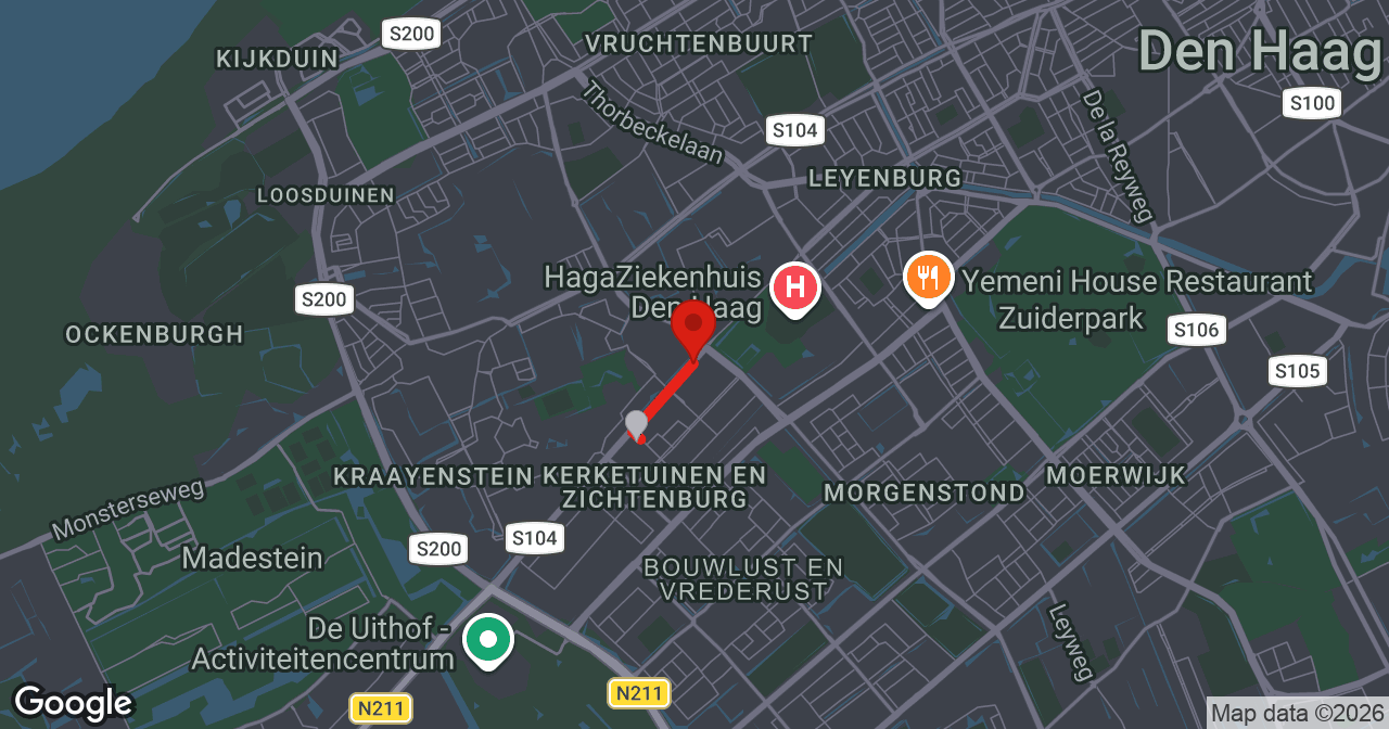 Kaart van de meldlocatie
