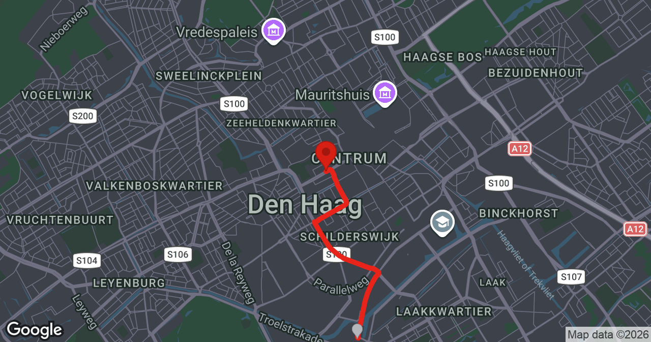 Kaart van de meldlocatie